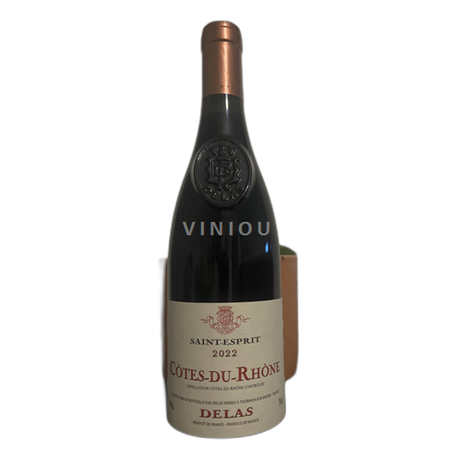 Rhônen laakso Côtes-du-rhône Delas Saint-Esprit 2022