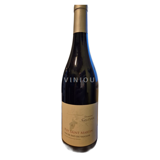 Rhônen laakso Määrittelemätön Domaine Galevan Puy Saint Martin 2021