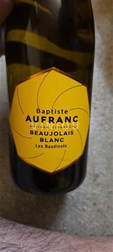 Beaujolais Not Specified Baptiste Aufranc Les Baudinots 2024