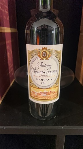 Burdeos Margaux Château Rauzan-Gassies 2011