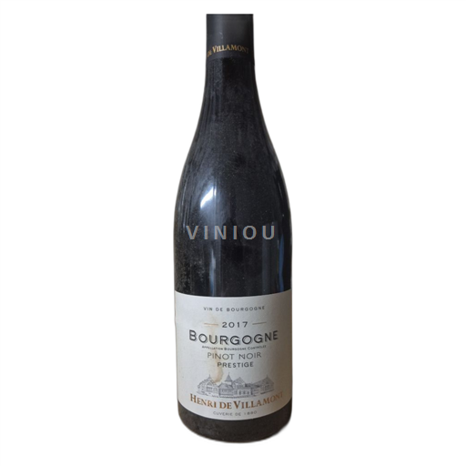 Burgundsko Nespecifikováno Henri de Villamont Pinot noir Prestige 2017