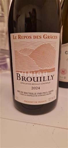 Beaujolais Brouilly Le Repos des Grâces 2024