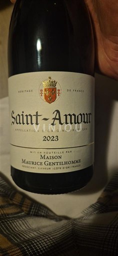 Божоле Сен-Амур Maison Maurice Gentilhomme 2023