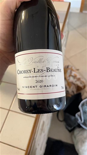 Burgundija Chorey-lès-Beaune Vincent Girardin Les Vieilles Vignes 2020