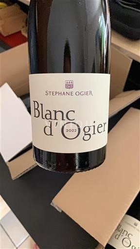 Alps and Rhone Valley Rhône Hills Stéphane Ogier Blanc d'Ogier 2022