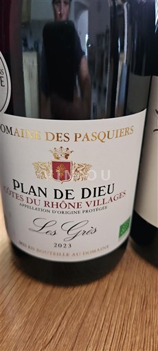 Rhônedalen Ospecificerad Domaine Des Pasquiers Les Grès 2023