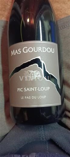 Languedoc Pic-saint-loup Mas Gourdou Le Pas du Loup Không niên vụ