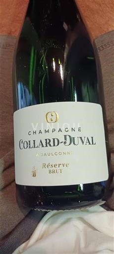 Šampanja Šampanjec Collard-Duval Réserve Neleten.