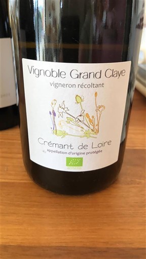 Vale do Loire Crémant-do-loire Vignoble Grand Claye Não Sazonado