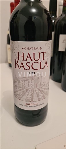 Bordeaux Château Haut Bascla 2021