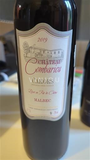 Sydväst Cahors Château Combarieu 2019