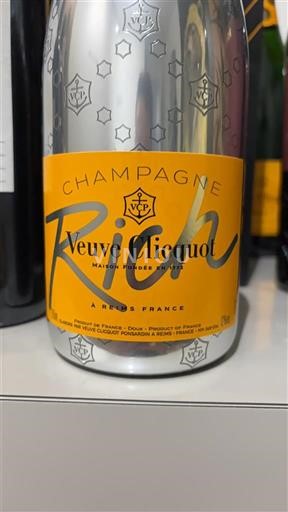 Champagne Sâm-panh Veuve Clicquot Rich Không niên vụ