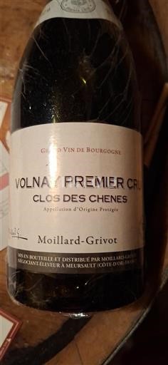 Bourgogne Volnay Premier Cru Moillard Grivot Clos des Chênes 2019