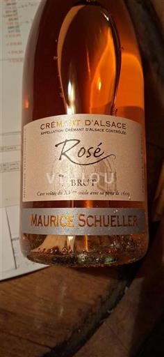 Alsasko Crémant d'Alsace Grand Cru Maurice Schueller Rosé Brut Neročník