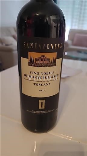 Toskánsko Vino Nobile di Montepulciano Santavenere 2017