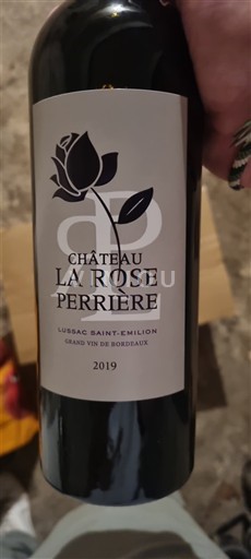 Bordéus Lussac-Saint-Émilion Château La Rose Perrière 2019