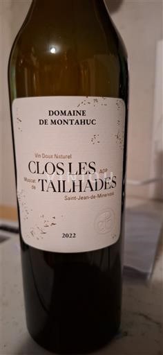 Langvedok Muškat Saint-Jean-de-Minervois Domaine Montahuc Clos Les Tailhades 2022
