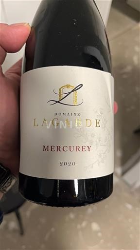 Burgundy Mercurey Domaine Lagarde 2020