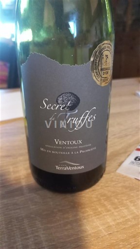 Rhônen laakso Ventoux Terraventoux Secret de Truffes 2018