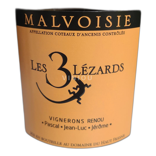 Vallée de la Loire Coteaux-d'ancenis Domaine Haut Fresne Les 3 Lézards 2023