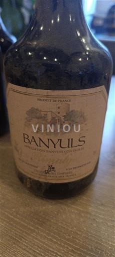 Roussillon Banyuls Cellier des Templiers Rimatge 1994