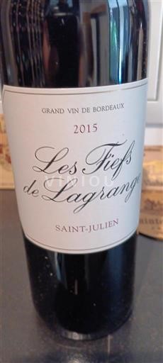 Bordeaux Saint-Julien Château Lagrange Les Fiefs de Lagrange 2015