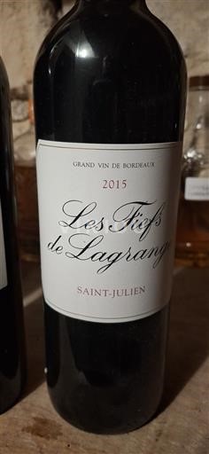 Vinos Rouge sec Les Fiefs de Lagrange Château Lagrange 2015 Francia Burdeos Saint-Julien AOC