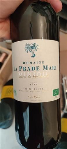 Languedoc Minervois Domaine La Prade Mari Secret de Fontenilles 2023