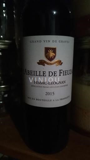 Bordeaux Pessac-Léognan Abeille de Fieuzal 2015