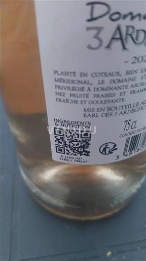 Rhône-dalen Ikke specificeret Domaine Des 3 Ardechois 2020