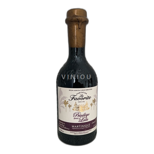 Rượu Rum Cũ LA FAVORITE  La Favorite Privilèges De Lulu 5a - 2020 Martinique Le Robert