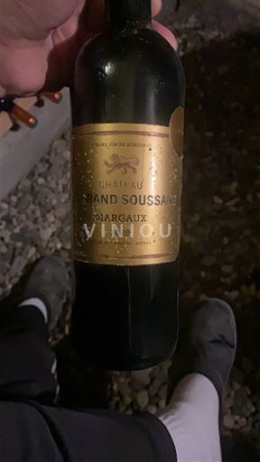 Bordeaux Margaux Château Grand Soussans 2020