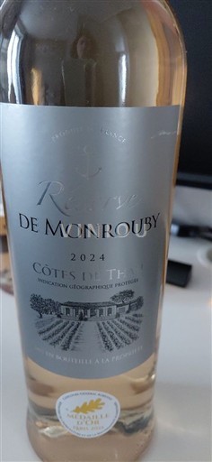 Languedoc ja Roussillon Thau Rannikon Viinit Réserve de Monrouby 2024 Ei vuosikertaa