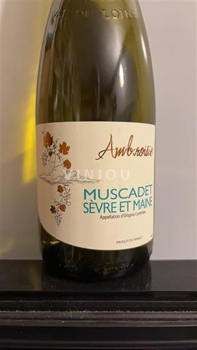 Dolina Loare Muscadet-sèvre-et-maine Ambroisie Neleten.