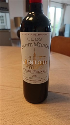 Bordeaux Canon-Fronsac Clos Saint-Michel 2020