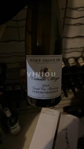 Alzacija Ni doloceno Grand Cru Camille Meyer Grand Cru Mambourg Gewurztraminer 2022