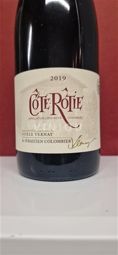 Rhône Valley Côte-Rôtie Gisèle Vernay & Sébastien Colombier 2019