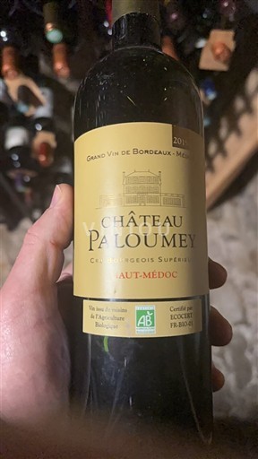 Bordeaux Haut-Médoc Château Paloumey 2015