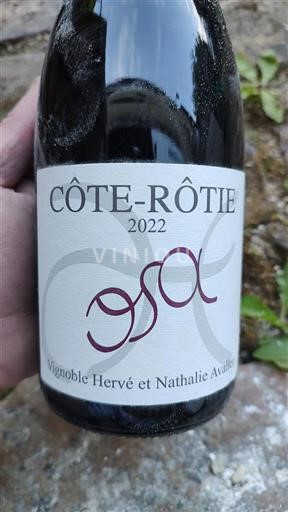 Rhône Valley Côte-Rôtie Vignoble Hervé et Nathalie Auvray 2022