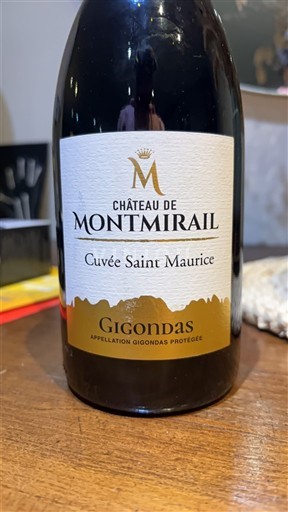 Valle del Rodano Gigondas Château Montmirail Saint Maurice 2022