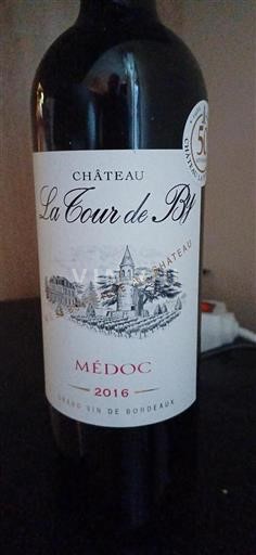 Bordeaux Médoc La Tour de By 2016