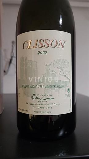 Údolí Loiry Nespecifikováno Domaine Martin Luneau Clisson 2022