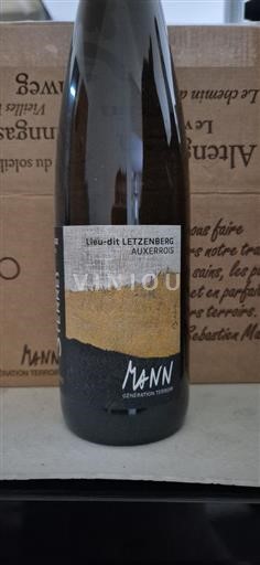 Alsace Auxerrois Grand Cru Mann Lieu-dit Letzenberg 2019