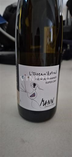 Alsace Mann L'Oiseau Astral Gewurztraminer Super Dry 2023