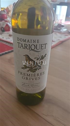 Jugozahod Côtes de Gascogne Tariquet Premières Grives 2022