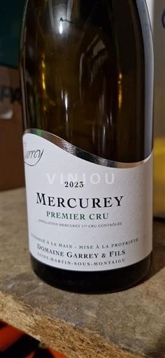 Burgundija Mercurey Premier Cru Domaine Garrey & Fils 2023