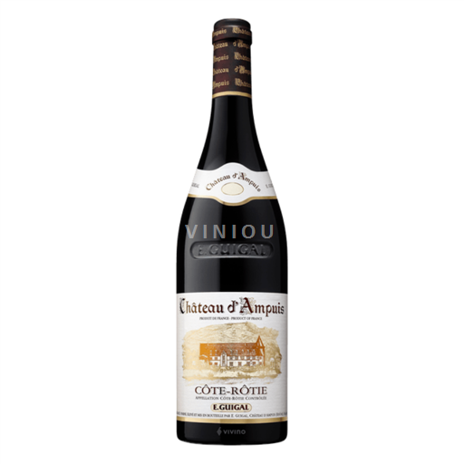 Rhônen laakso Côte-rôtie Guigal Ampuis 2012