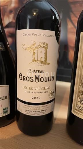Bordeaux Côtes-de-bourg Château Gros Moulin 2020