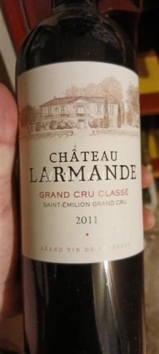 Burdeos Saint-Émilion Grand Cru Château Larmande 2011