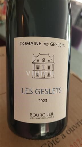 Loiredalen Bourgueil Domaine Des Geslets Les Geslets 2023